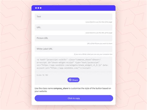 codesharefacebook|facebook share button generator.
